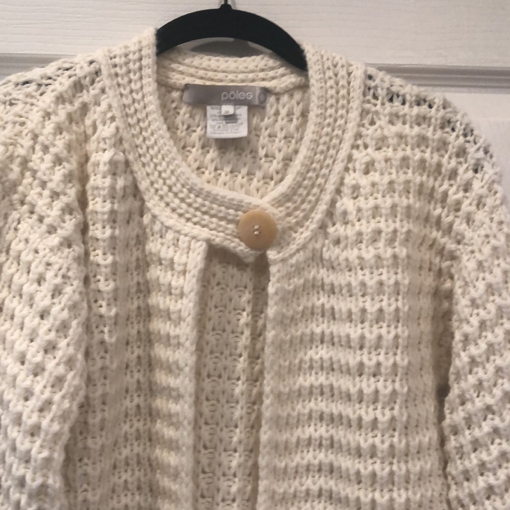 Poles Crocheted Cardigan Sweater - Picture 3 of 13